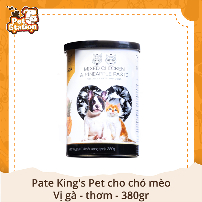 Pate King pet cao c p G C Tr i C y cho b C n v M o 380g